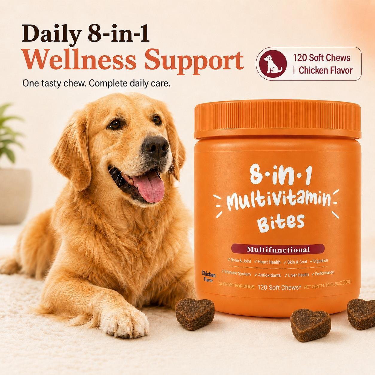 Pakato healthy dog soft chews
